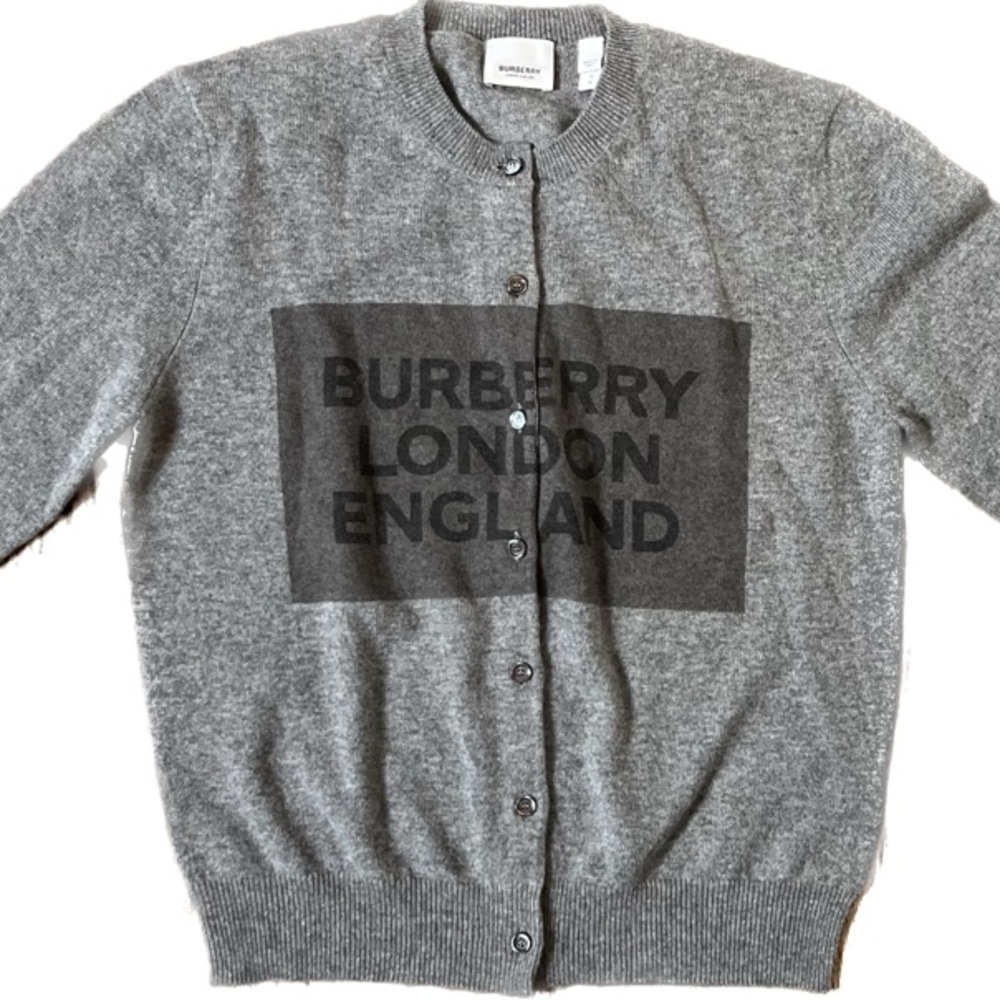 Burberry Cardigan Gray